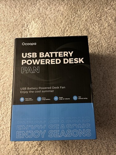 Ocoopa usb desk fan - ocoopa,