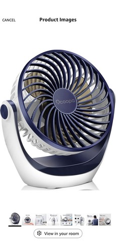 Ocoopa usb desk table fan - usb,